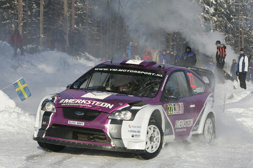Peter Van Merksteijn Jr WRC Norway Day 2